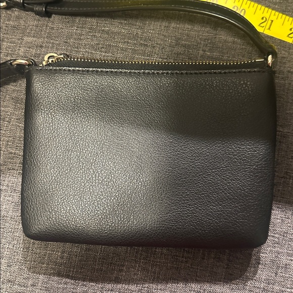 Kate Spade Charcoal Leather Crossbody Bag - Picture 6 of 10